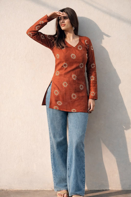 Mehfil Rust Kurti