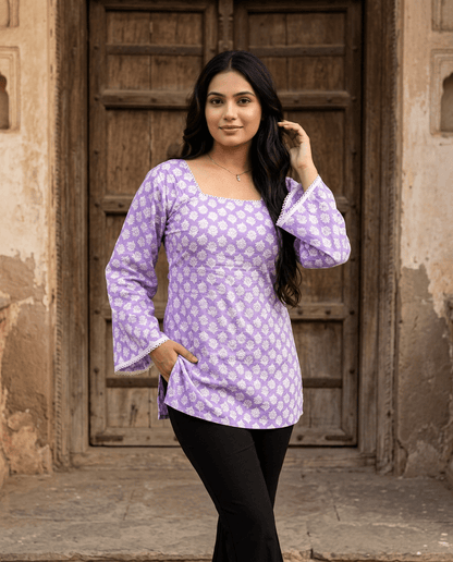 Arohi Tie-Back Kurti - Soraani