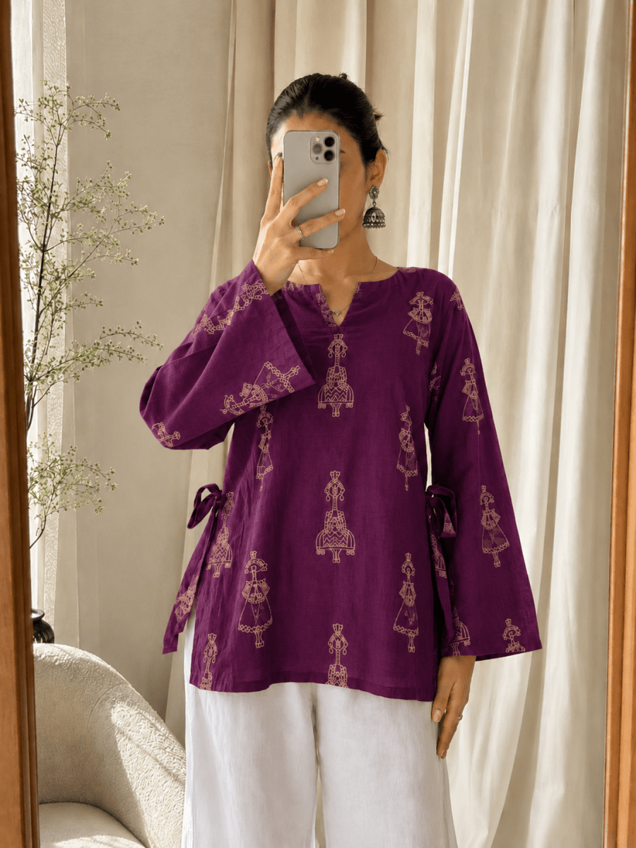Dollki Cotton Kurti - Soraani