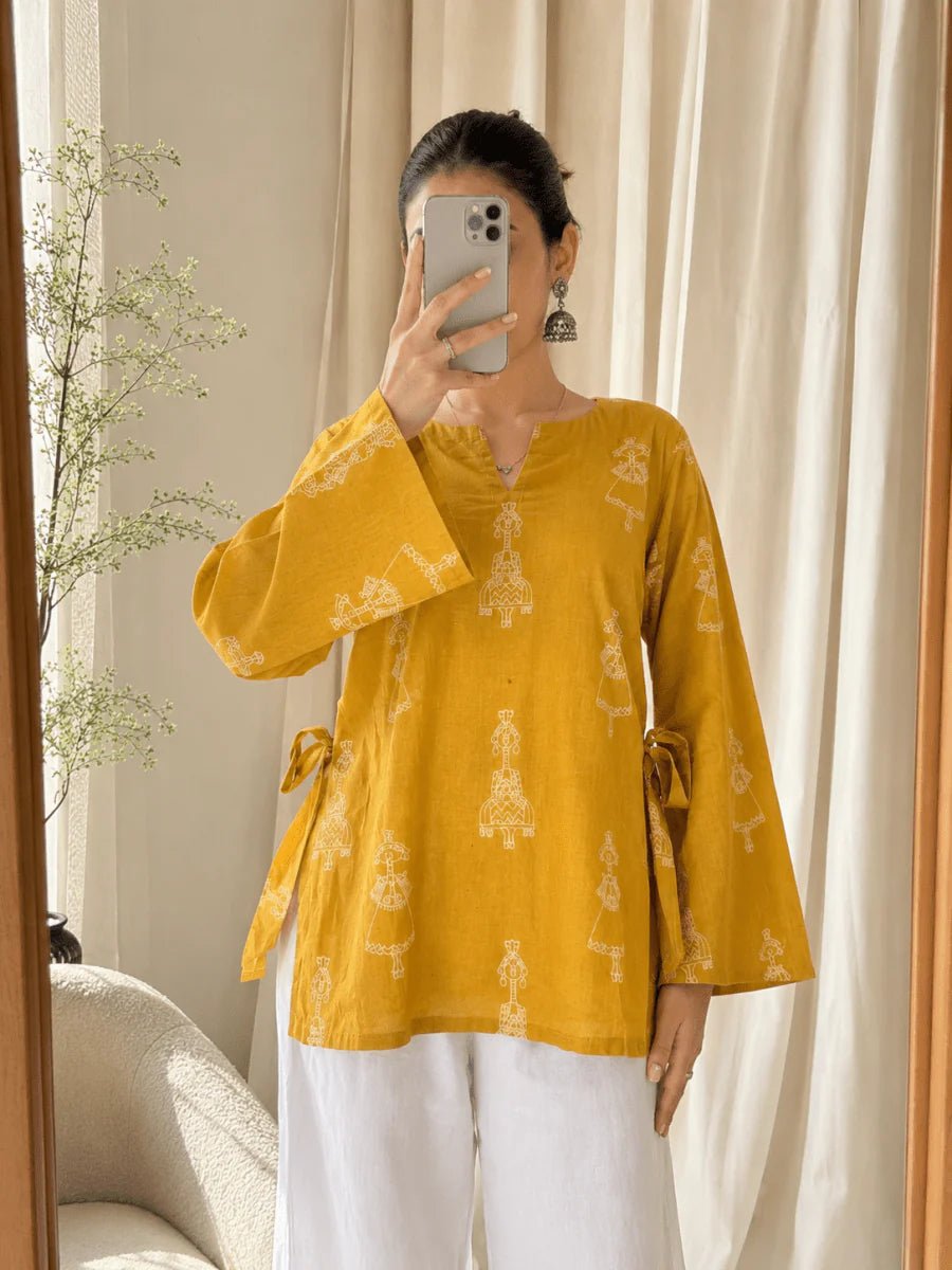 Dollki Cotton Kurti - Soraani