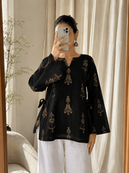 Dollki Cotton Kurti - Soraani