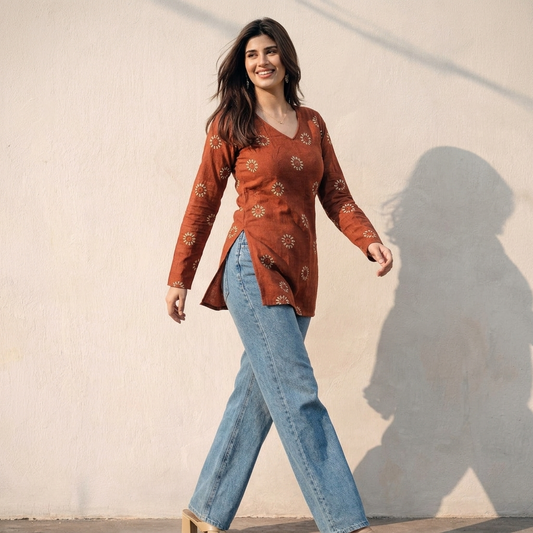 Mehfil Rust Kurti