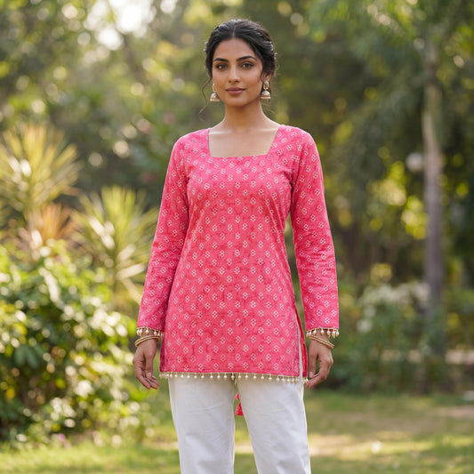 Soraani Gulnaar Charm Kurti