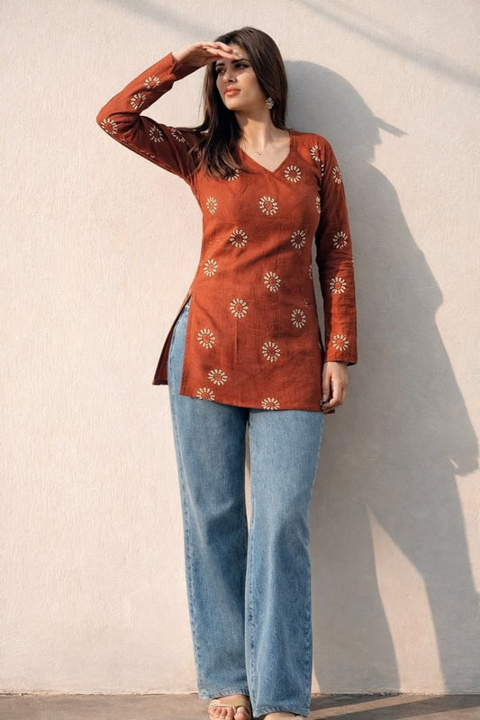 Mehfil Rust Kurti - Soraani