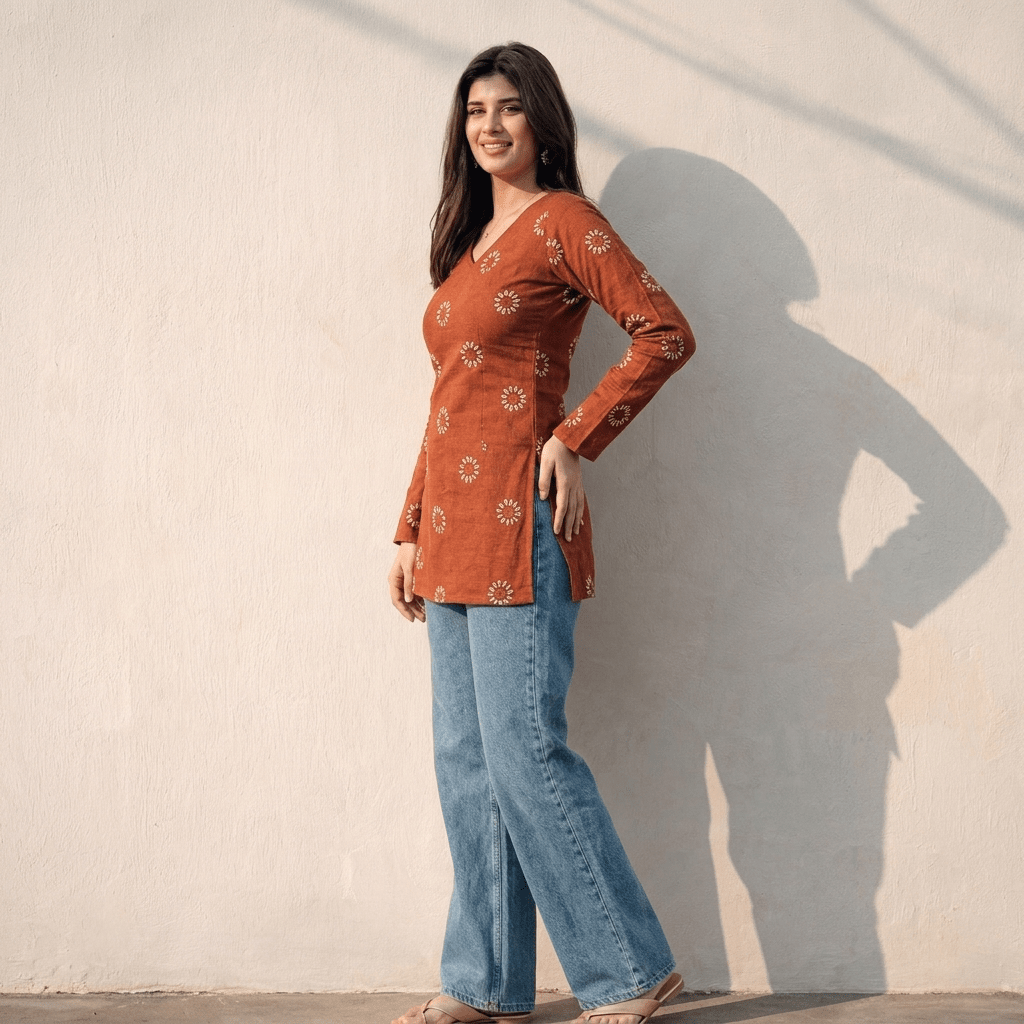 Mehfil Rust Kurti - Soraani