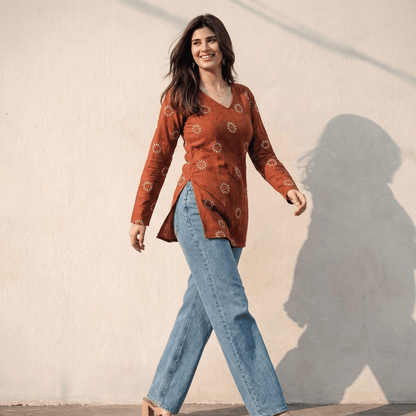 Mehfil Rust Kurti - Soraani