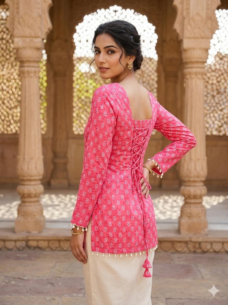 Soraani Gulnaar Charm Kurti - Soraani