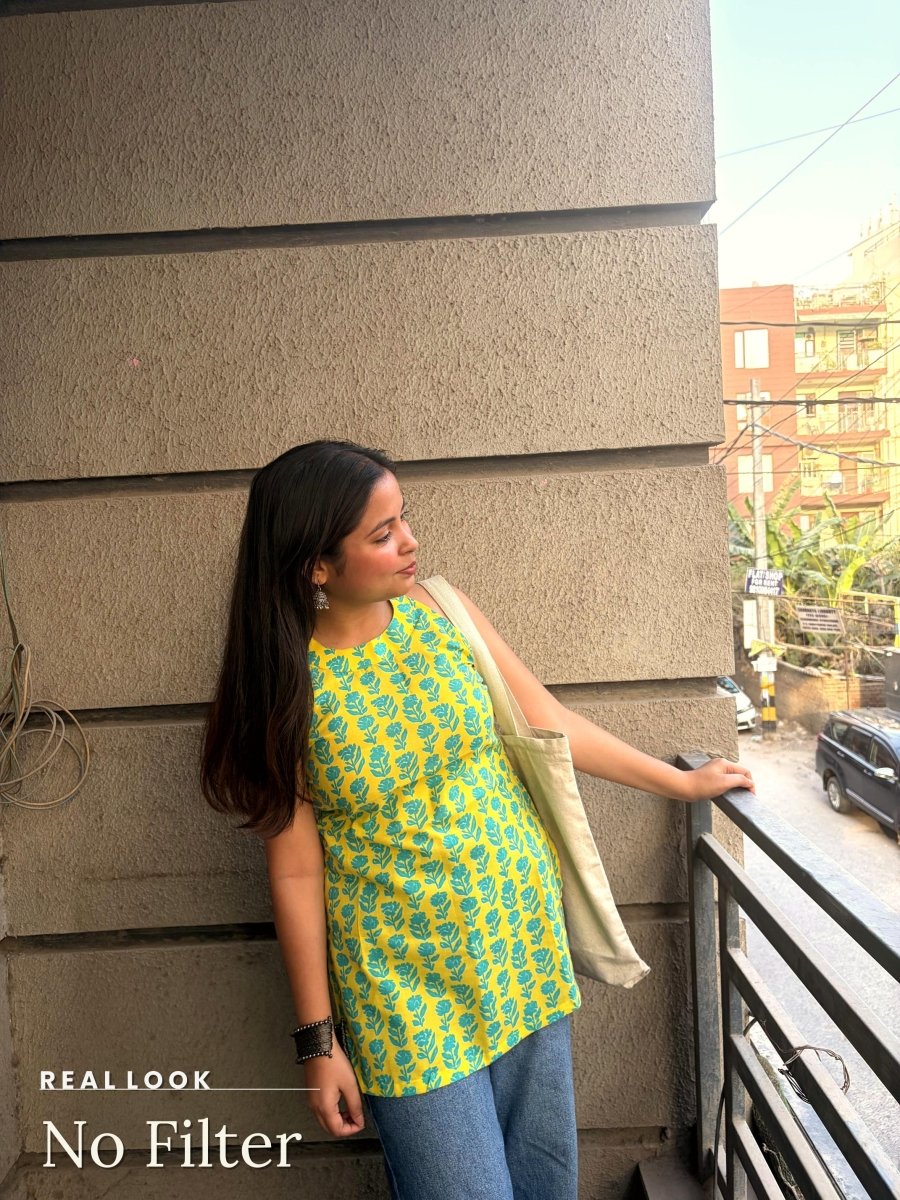 Soraani Vanya Halter Kurti - Soraani